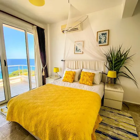 Villa Ocean View Family Villa, Sleeps 2-10, Private Pool, Wifi, Internet Tv Acs Agios Amvrosios (Kyrenia)